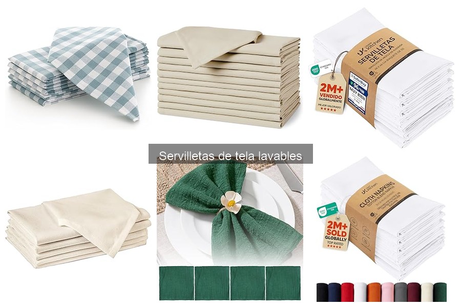 Cómo Elegir Servilletas de Tela Lavables: Guía de Compra