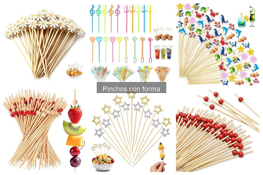 Cómo hacer pinchos con forma en casa: guía práctica