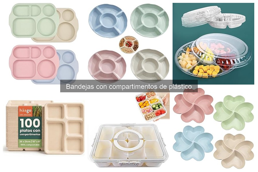 Cómo limpiar y mantener bandejas con compartimentos de plástico