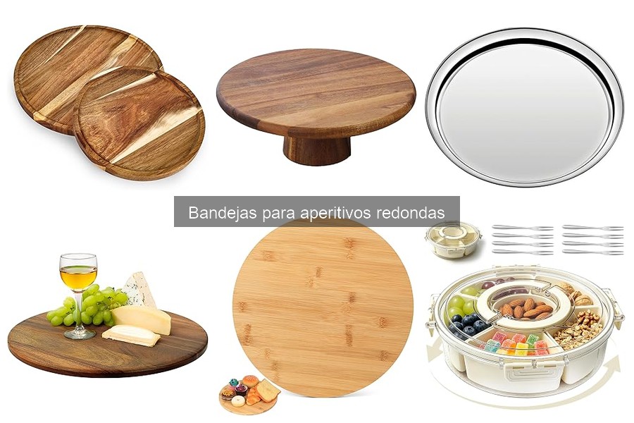 ** Cómo limpiar y mantener bandejas para aperitivos redondas