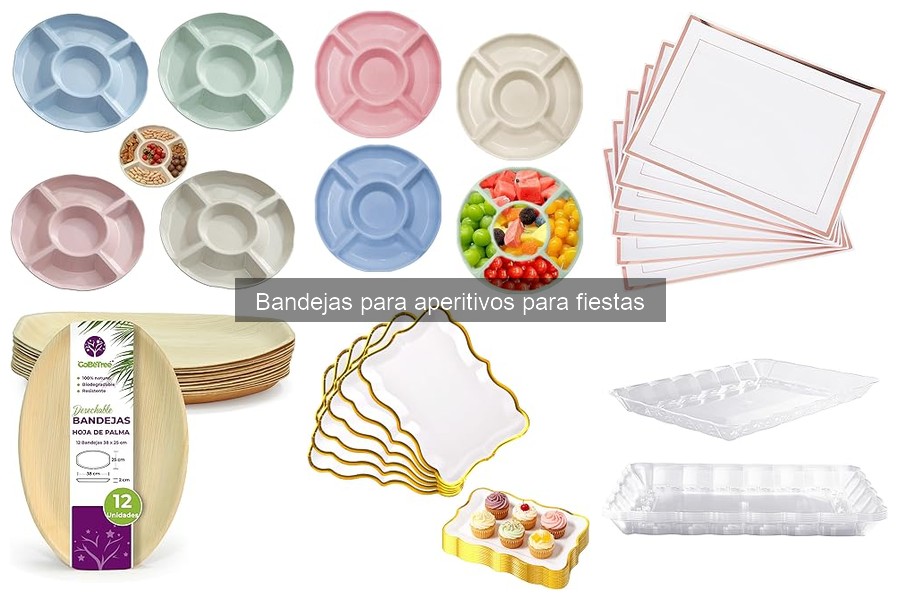 Cómo Limpiar y Mantener Bandejas para Aperitivos