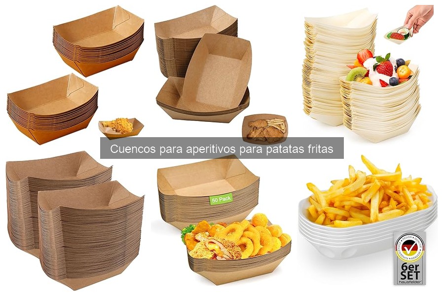 Cómo limpiar y mantener cuencos para aperitivos de patatas fritas