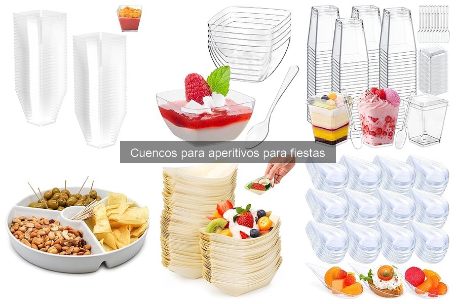 Cómo limpiar y mantener cuencos para aperitivos