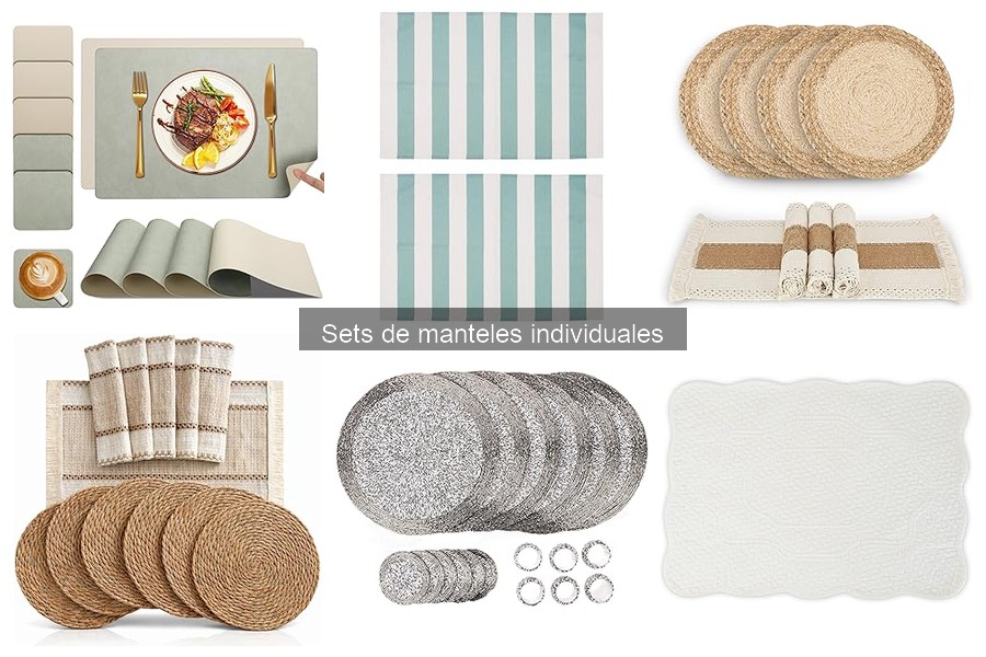 Cómo limpiar y mantener manteles individuales duraderos
