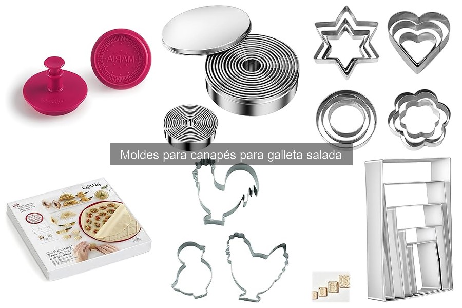 Cómo limpiar y mantener moldes para canapés fácilmente