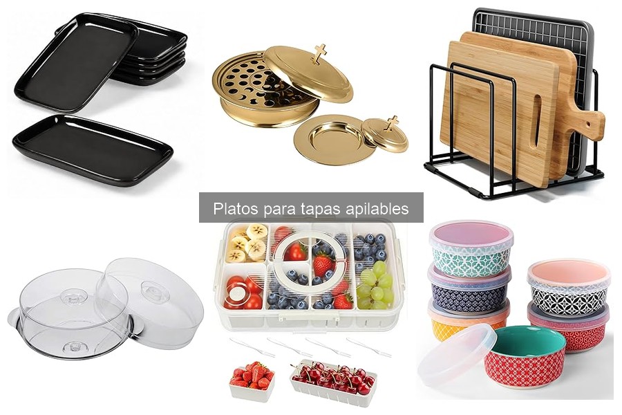 Cómo limpiar y mantener platos apilables para tapas