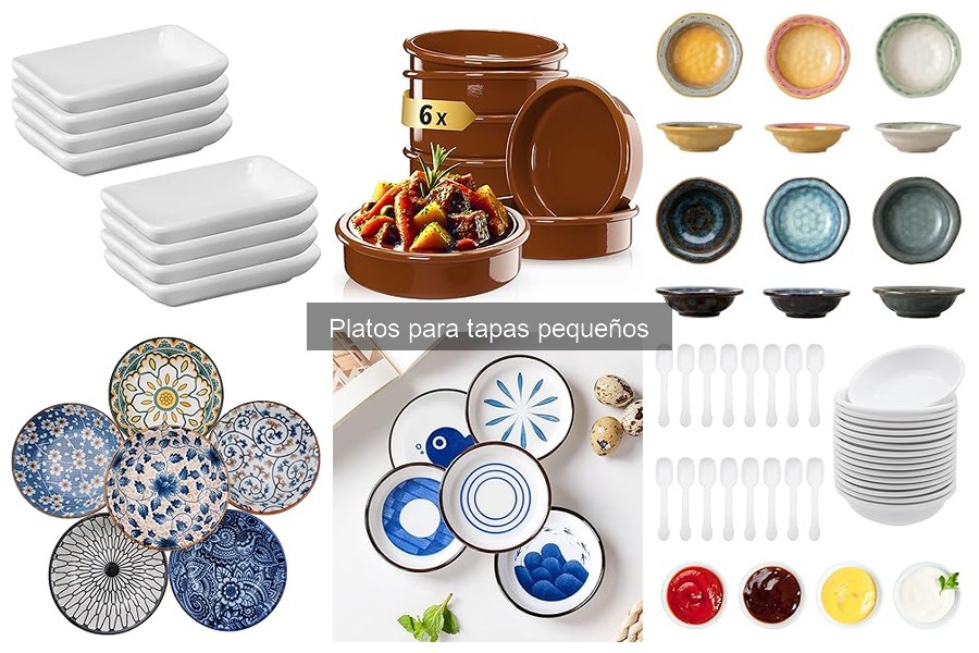 Cómo limpiar y mantener platos para tapas pequeños