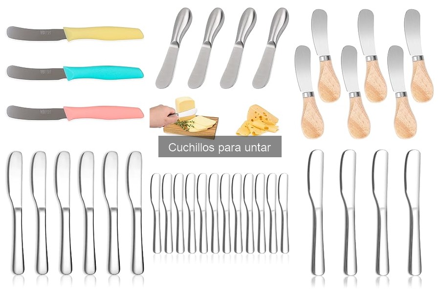 Cómo los cuchillos para untar mejoran tus aperitivos