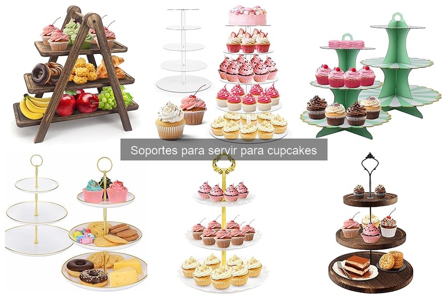 Cómo montar un soporte para cupcakes de forma efectiva