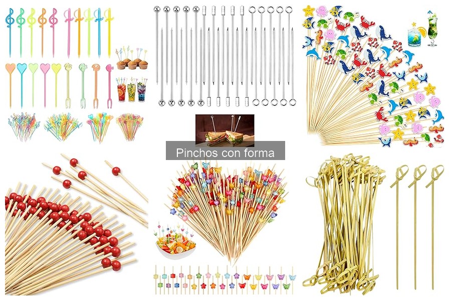 Cómo Presentar Pinchos con Forma de Manera Atractiva