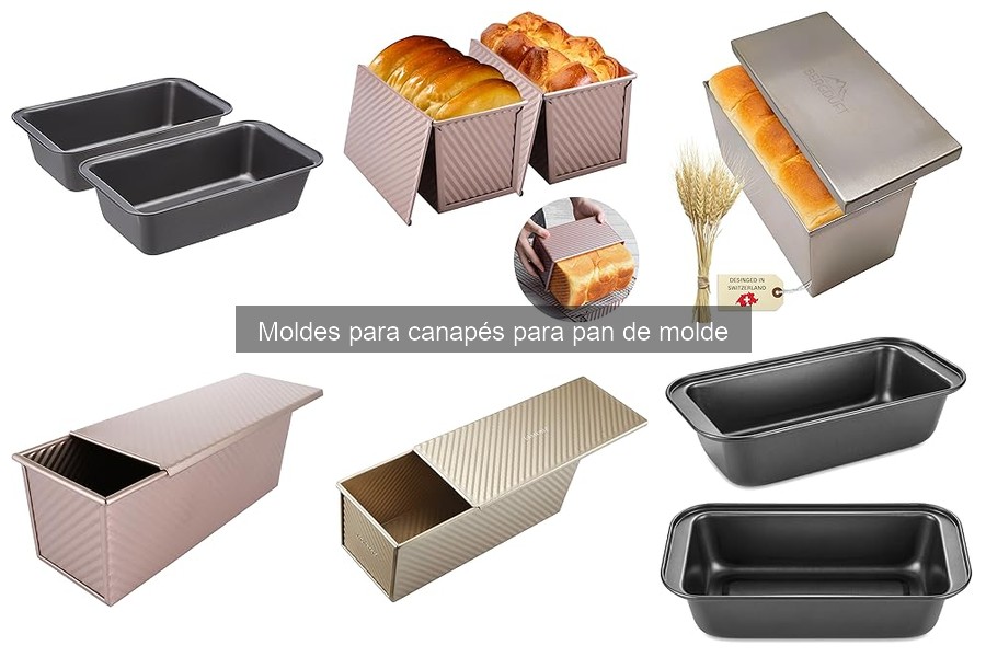 Cómo usar moldes para canapés de pan de molde fácilmente