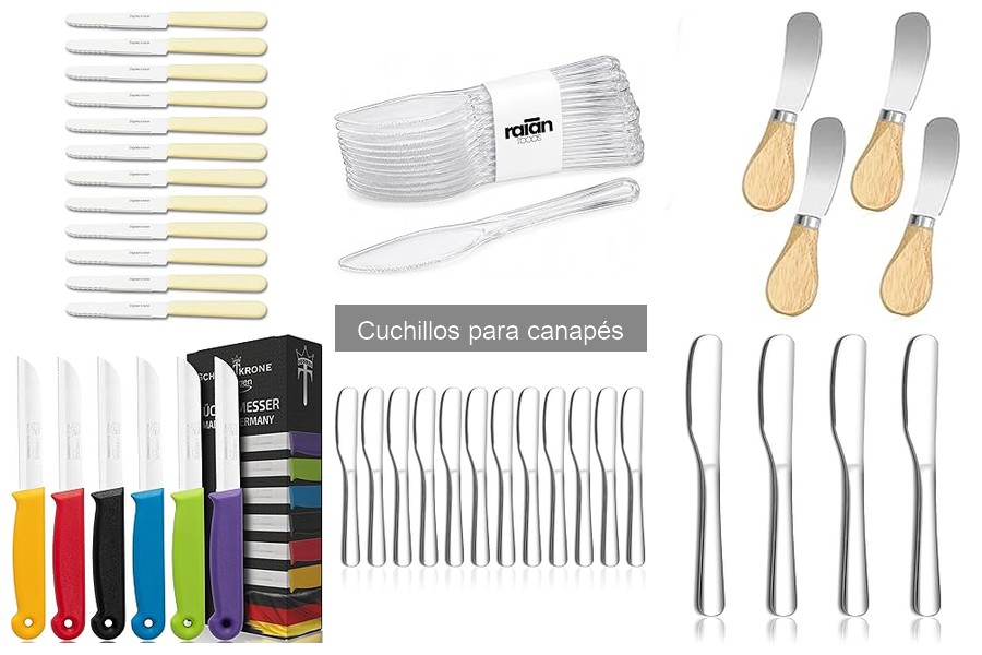 Cómo usar un cuchillo para canapés: técnicas y consejos