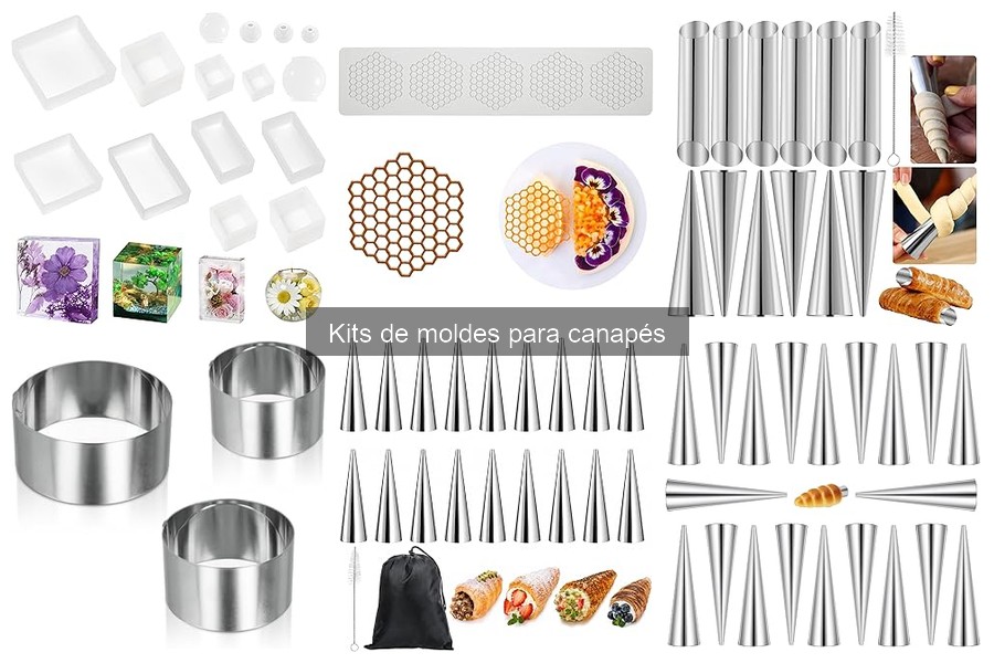 Cómo usar un kit de moldes para canapés: guía práctica