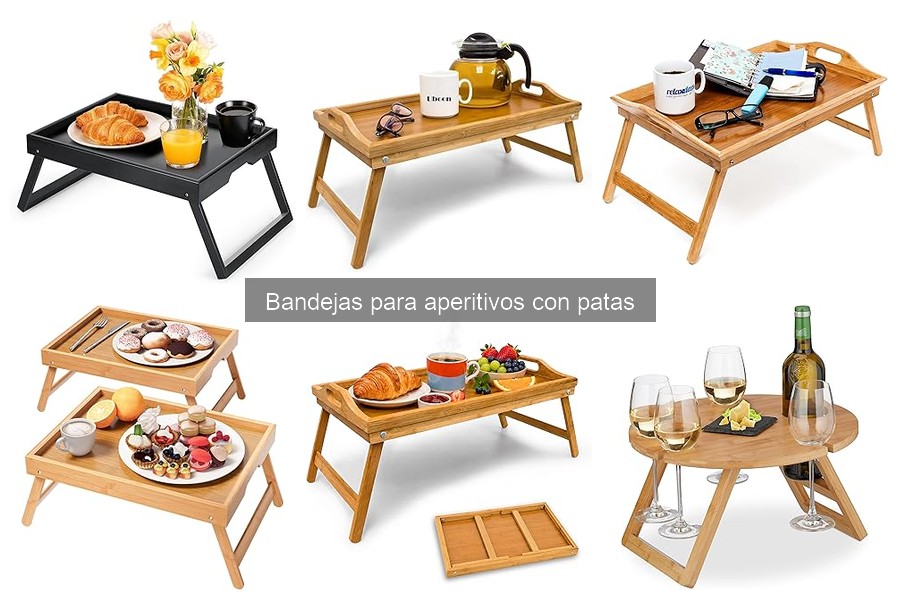Comparativa: Bandejas para Aperitivos con Patas vs Tradicionales
