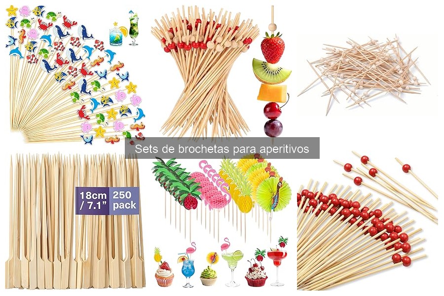 Comparativa: Brochetas de acero inoxidable vs. madera