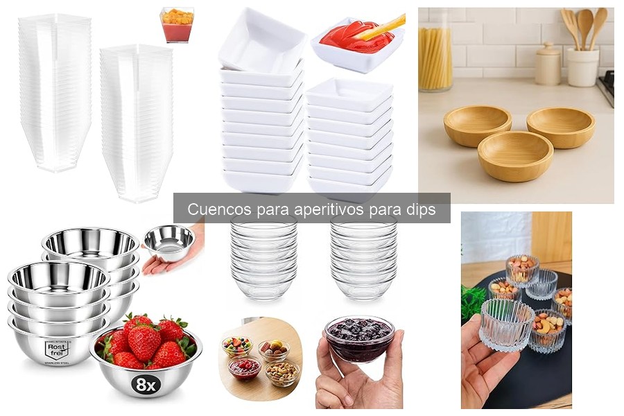 Comparativa: Cuencos de Cerámica vs Plásticos para Dips