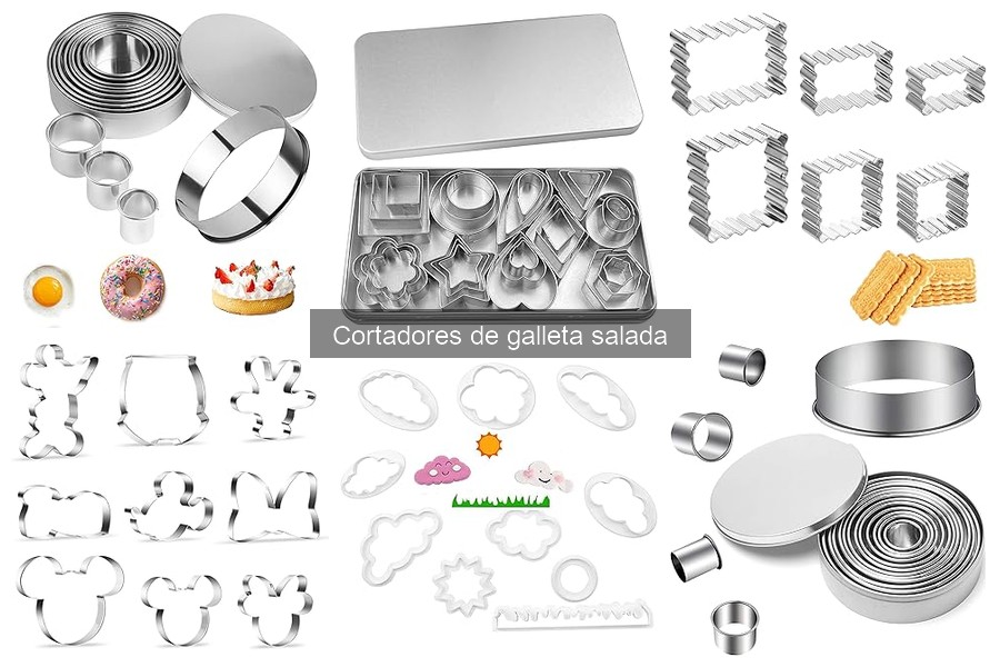 Comparativa de Cortadores de Galleta Salada: Marcas y Precios