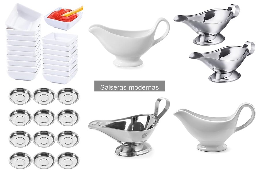 ** Comparativa de las Mejores Salseras Modernas para Tus Aperitivos