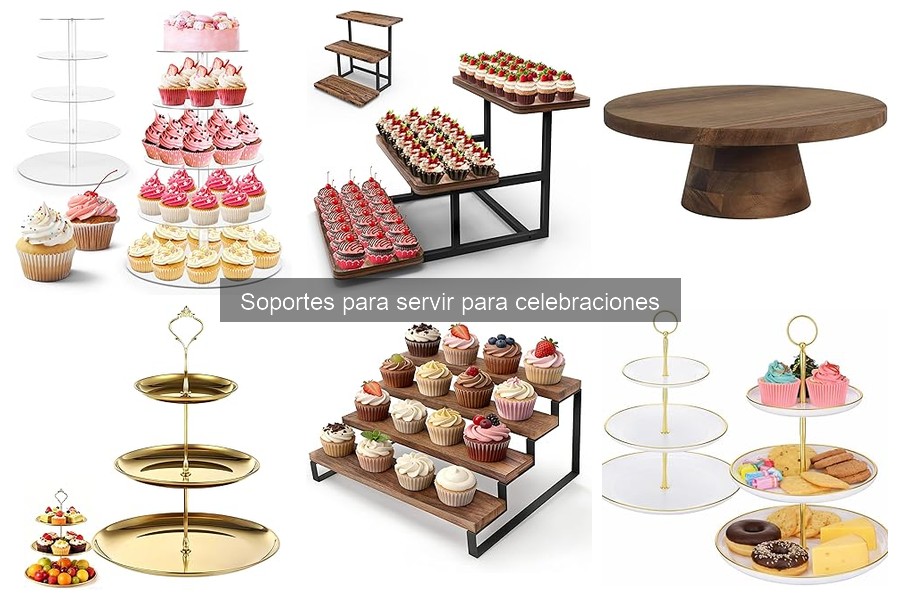 Comparativa de Materiales para Soportes de Servir Aperitivos
