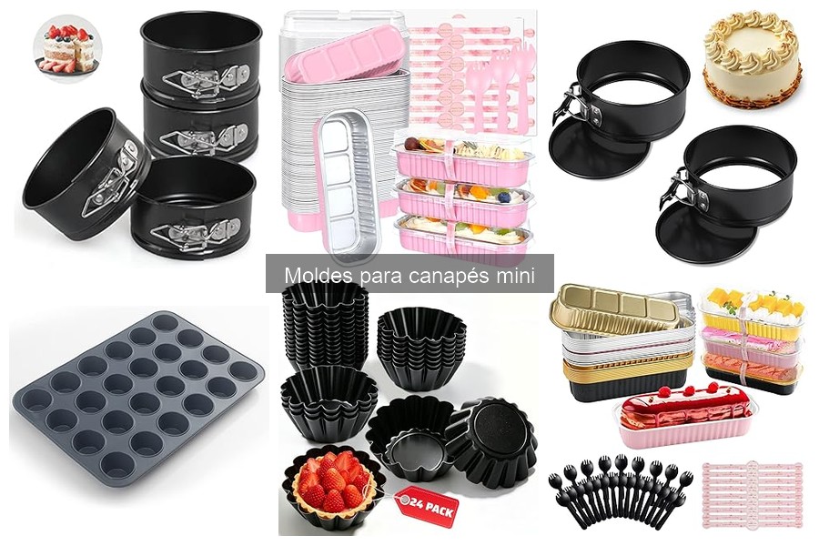 Comparativa de Moldes para Canapés Mini: Mejores Marcas y Precios