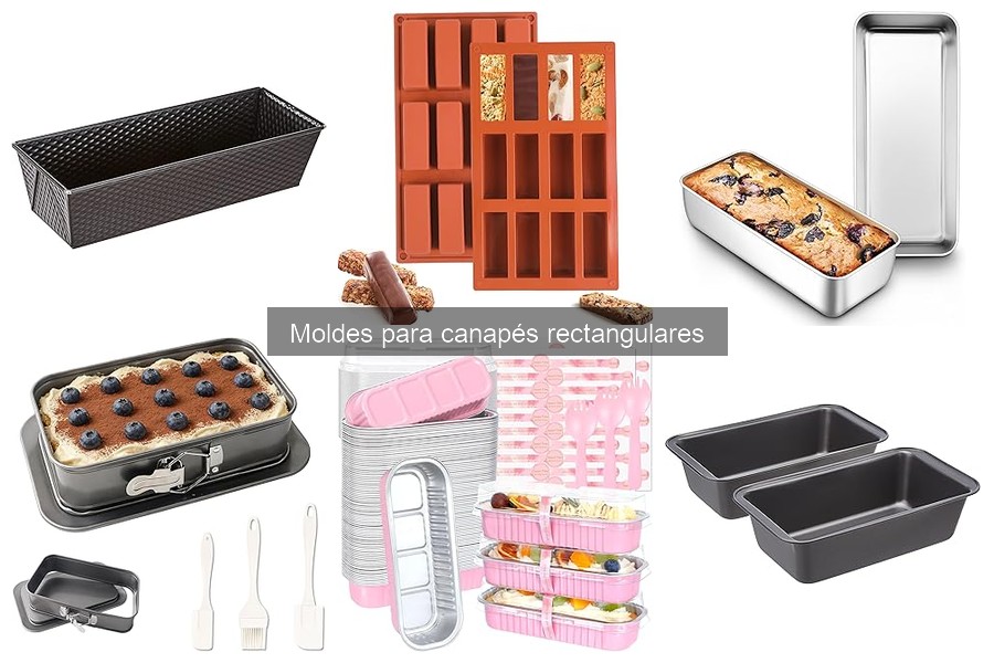 Comparativa de Moldes para Canapés Rectangulares: Mejores Marcas