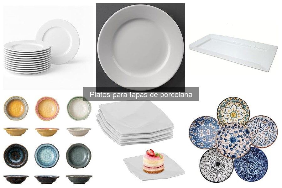 Comparativa de platos de porcelana vs. otros materiales