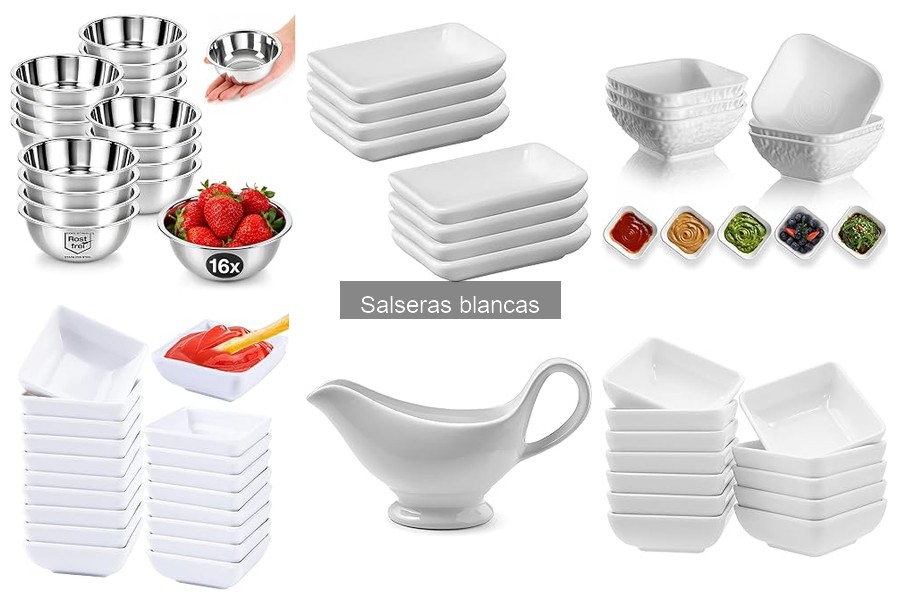 Comparativa de Salseras Blancas: Calidad y Precio