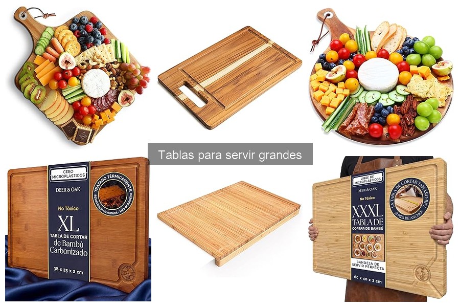 Comparativa de Tablas para Servir: Madera vs Plástico