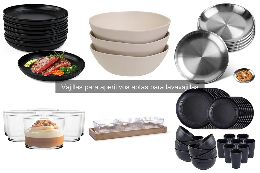 Comparativa de vajillas para aperitivos: cerámica vs plástico