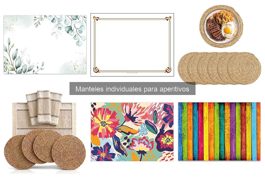 Comparativa: Manteles Individuales de Papel vs. Tela