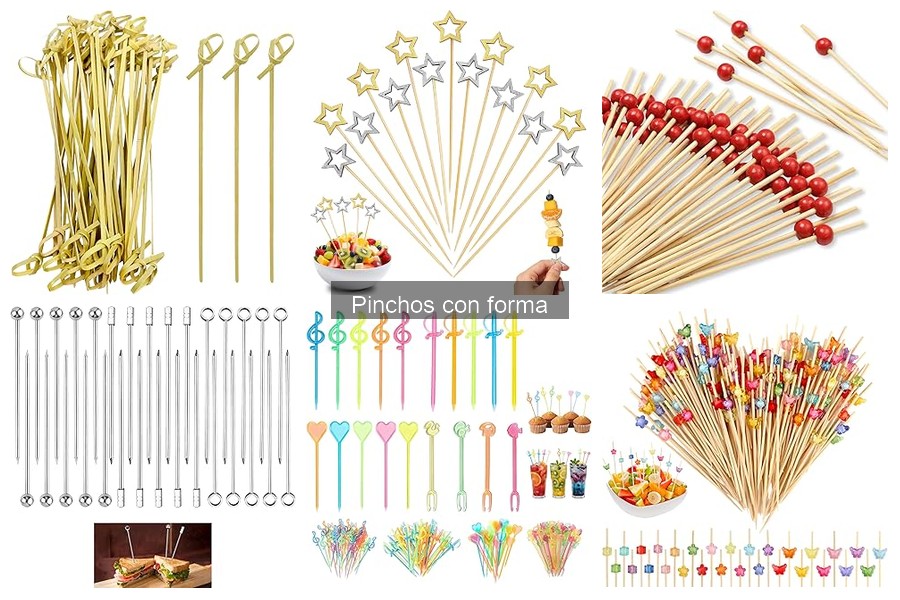 Comparativa: Pinchos con Forma vs. Otros Aperitivos