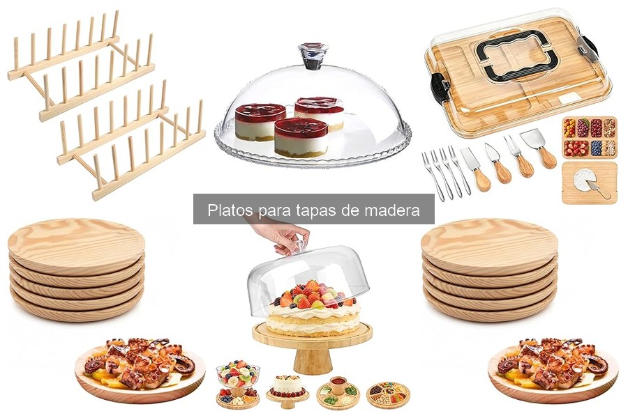 Comparativa: Platos de madera vs. platos de cerámica para tapas