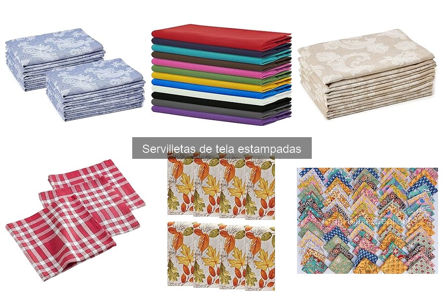 Comparativa: Servilletas de Tela Estampadas vs. de Papel
