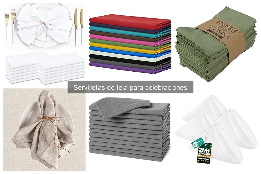 Comparativa: Servilletas de Tela vs. Papel para Celebraciones