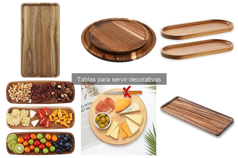 Comparativa: Tablas de Madera vs. Cerámica para Servir