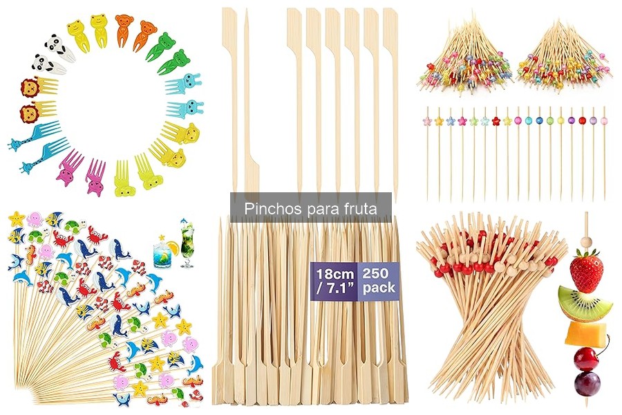 Consejos de seguridad para pinchos de fruta para niños