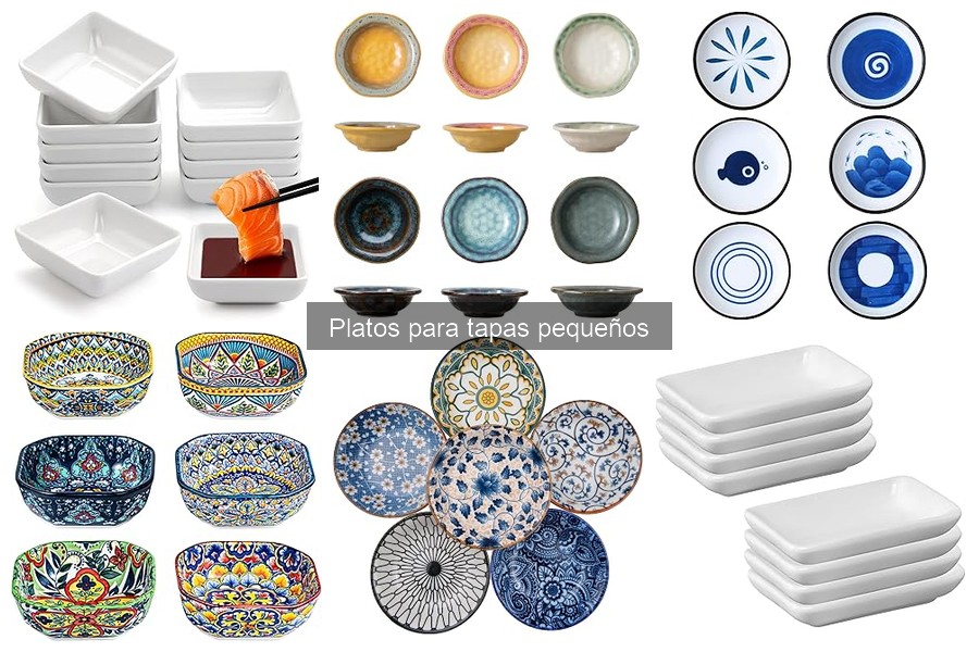 Consejos para Combinar Platos para Tapas y Decoración de Mesa