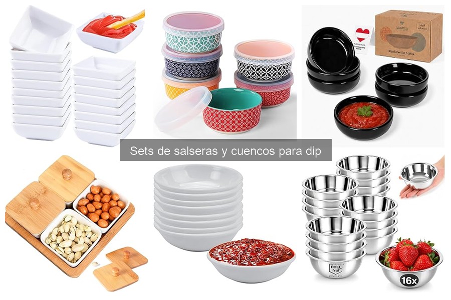 Consejos para el Mantenimiento de Sets de Salseras y Cuencos