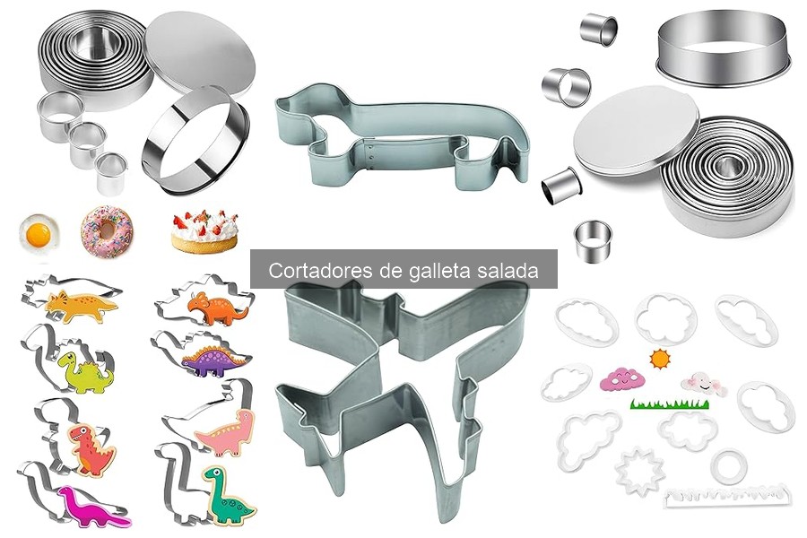 Consejos para elegir cortadores de galleta salada