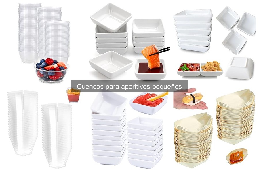 Consejos para mantener cuencos para aperitivos pequeños