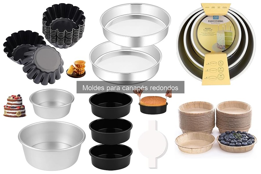 Consejos para usar moldes de canapés redondos eficazmente