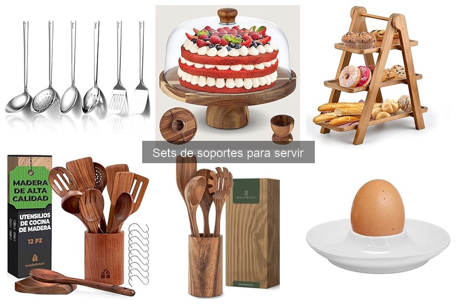 Consejos para Usar Sets de Soportes para Servir Aperitivos