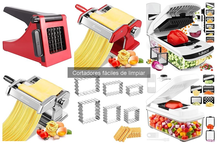 Cortadores fáciles de limpiar recomendados para chefs profesionales