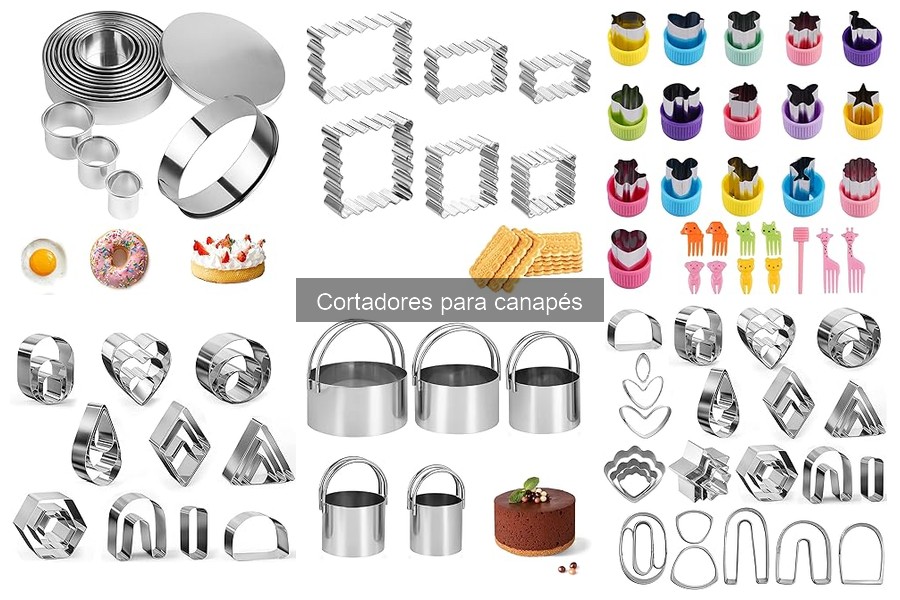Cortadores para canapés: alternativas creativas a los tradicionales