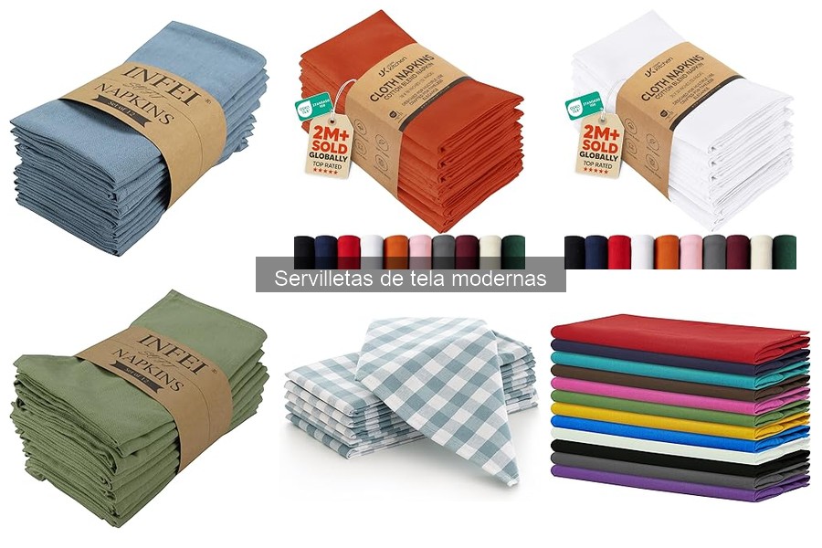 Cuándo usar servilletas de papel en lugar de tela