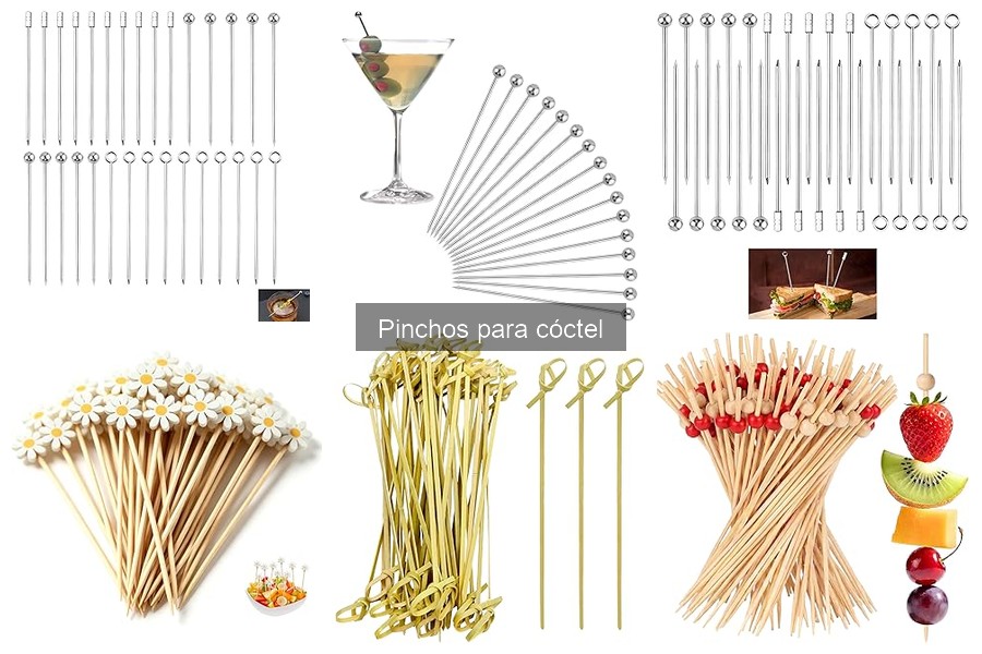 ¿Cuánto cuestan los pinchos para cóctel? Precios y consejos