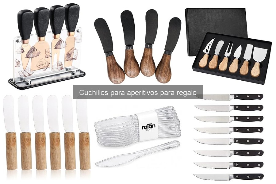 Cuchillos para aperitivos en oferta: las mejores opciones