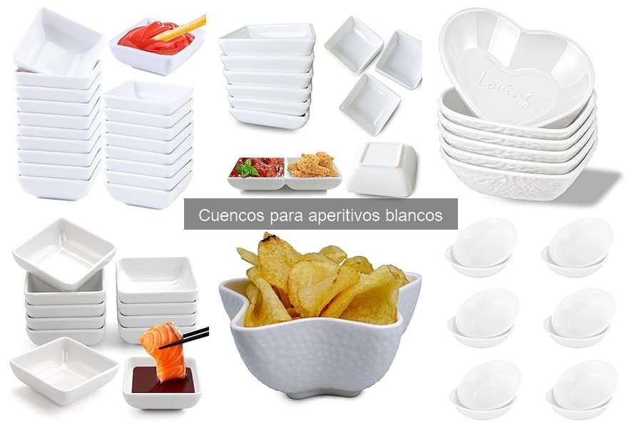 Cuencos para Aperitivos Blancos: ¿Qué Son y Características?