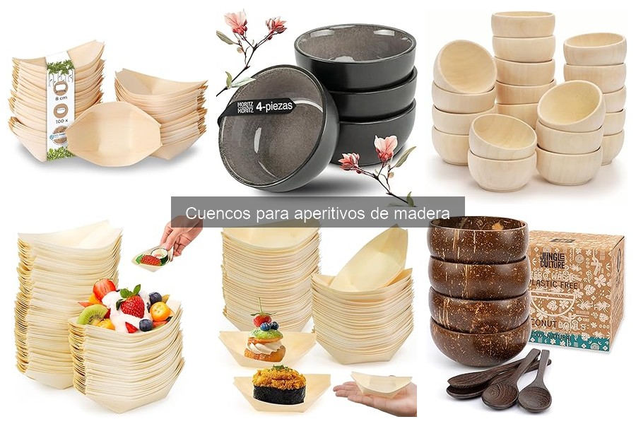 Cuencos para Aperitivos de Madera: Características y Usos