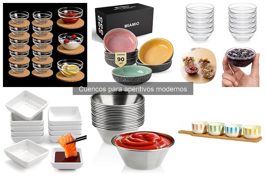 Cuencos para Aperitivos Modernos: Características y Evolución